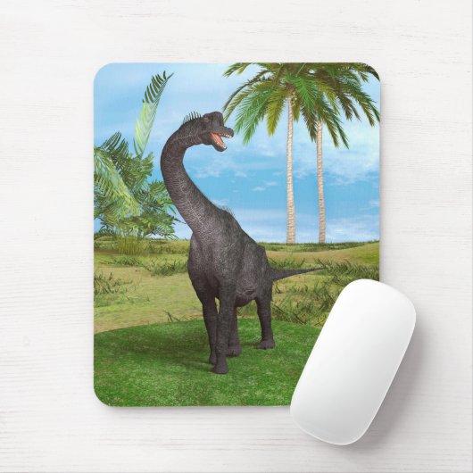 Dinosaur Brachiosaurus Mousepad (Mit Mouse)
