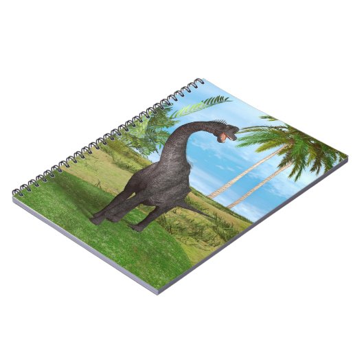 Dinosaur Brachiosaurus Notizblock (Linke Seite)