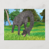Dinosaur Brachiosaurus Postkarte (Vorderseite)