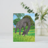 Dinosaur Brachiosaurus Postkarte (Stehend Vorderseite)