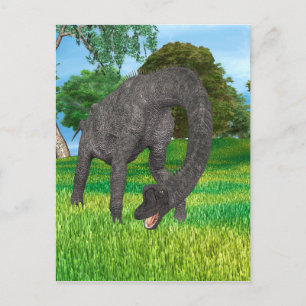 Dinosaur Brachiosaurus Postkarte