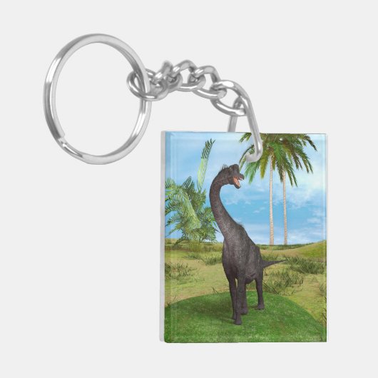 Dinosaur Brachiosaurus Schlüsselanhänger (Vorderseite links)