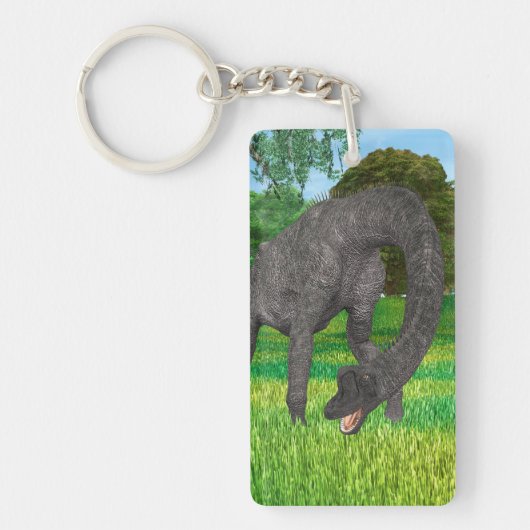 Dinosaur Brachiosaurus Schlüsselanhänger (Vorderseite)