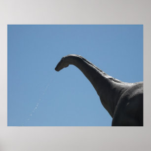 Dinosaur Brontosaurus Poster