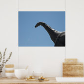 Dinosaur Brontosaurus Poster (Küche)