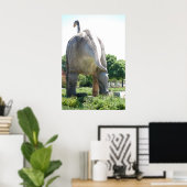 Dinosaur Brontosaurus Poster (Heimbüro)