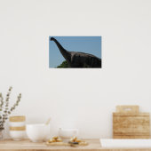 Dinosaur Brontosaurus Poster (Küche)
