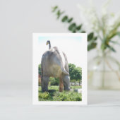 Dinosaur Brontosaurus Postkarte (Stehend Vorderseite)