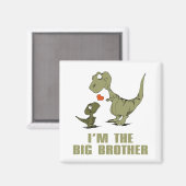 Dinosaur Brothers Magnet (Vorderseite/Rückseite)