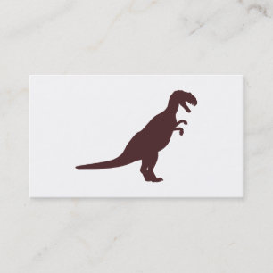 Dinosaur Brown Visitenkarte