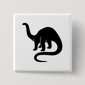 Dinosaur Button Black (Vorderseite)