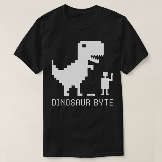 Dinosaur Byte T-Shirt (Design vorne)