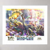 Dinosaur Cafe Poster (Vorne)