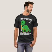 Dinosaur Can't You See My Armissaur Broken Bones T-Shirt (Vorne ganz)