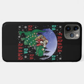 Dinosaur Christmas Case-Mate iPhone Hülle (Rückseite (Horizontal))