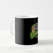 Dinosaur Christmas Fa Ra Rawr Tree Rex Boys Xmas G Kaffeetasse (Vorderseite Links)