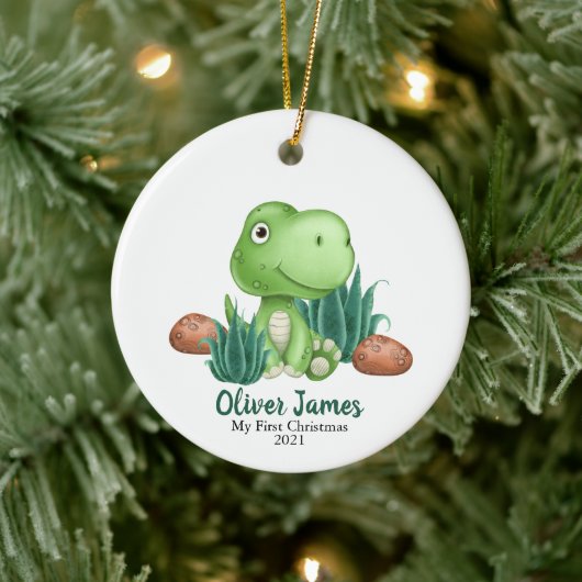 Dinosaur Christmas Ornament (Baum)