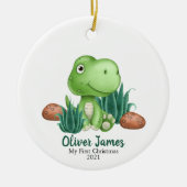Dinosaur Christmas Ornament (Vorne)