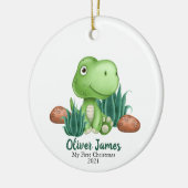 Dinosaur Christmas Ornament (Links)