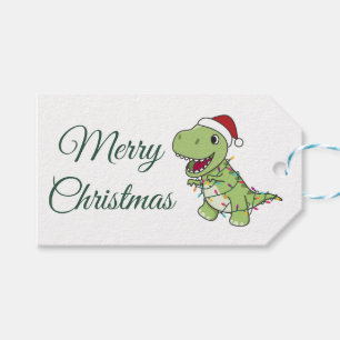 Dinosaur Christmas Snow Winter T-Rex Dino Adult Cl Geschenkanhänger