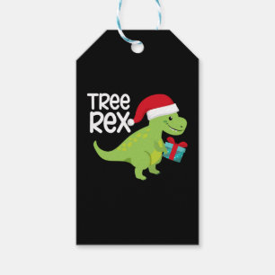 Dinosaur Christmas Tree Rex Geschenkanhänger