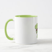 Dinosaur Christmas Unicorn Winter T-Rex Dino Adult Tasse (Links)