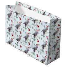 Dinosaur Christmas Wrapping Paper Roll