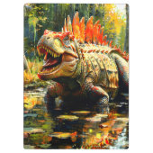Dinosaur Clipboard Klemmbrett (Rückseite)