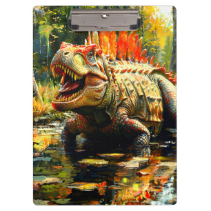 Dinosaur Clipboard Klemmbrett