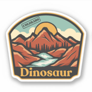 Dinosaur, Colorado Aufkleber