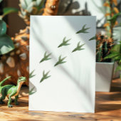 Dinosaur Cowboy 4. Geburtstag Einladung