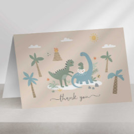 Dinosaur Danke, Card Dankeskarte