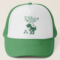 Dinosaur Day St. Patrick's Hat