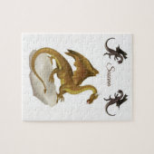 Dinosaur Dekorative Jigsaw Puzzle (Horizontal)