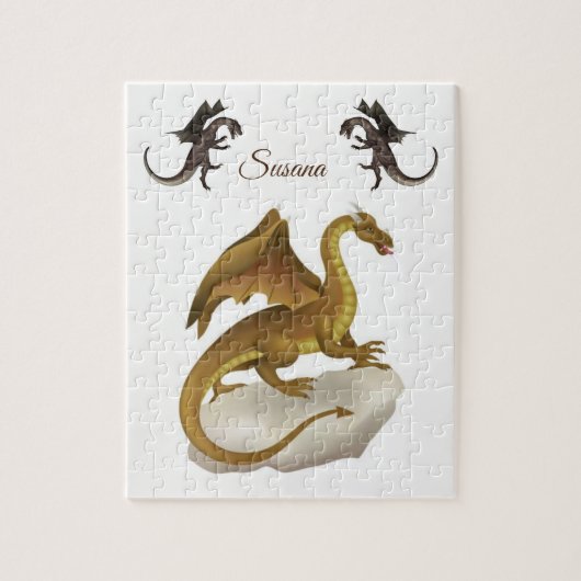 Dinosaur Dekorative Jigsaw Puzzle (Vertikal)