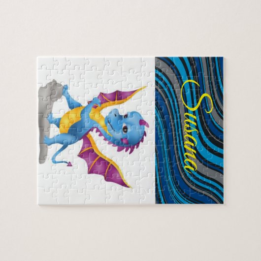 Dinosaur Dekorative Jigsaw Puzzle (Horizontal)