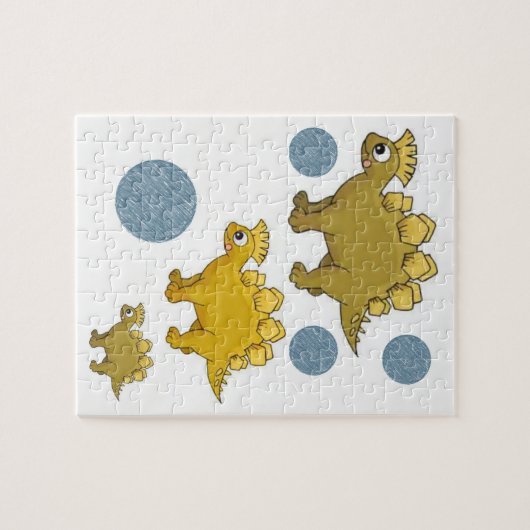 Dinosaur Dekorative Jigsaw Puzzle (Horizontal)