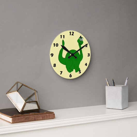 Dinosaur Design Runde Wanduhr (Büro)