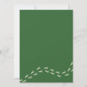 Dinosaur Dig Birthday Einladung (Rückseite)