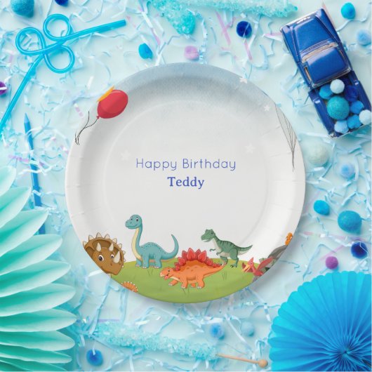 Dinosaur Dig Birthday Party Teller (Party)