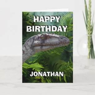 Dinosaur Dino Jungle Card Karte