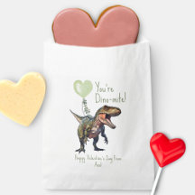 Dinosaur Dino-mite Green Classroom Valentine Photo