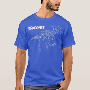 Dinosaur Dracore Fossil Skelett T-Shirt