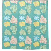 DINOSAUR DUSCHVORHANG (Vorderseite)