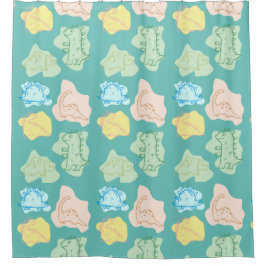 DINOSAUR DUSCHVORHANG