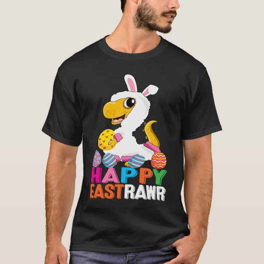 Dinosaur Easter Day Eggs cellent Happy East Rawr r T-Shirt (Vorderseite)