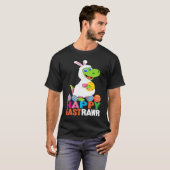 Dinosaur Easter Day Eggs cellent Happy East Rawr r T-Shirt (Vorne ganz)