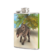 Dinosaur Einiosaurus Flachmann (Links)