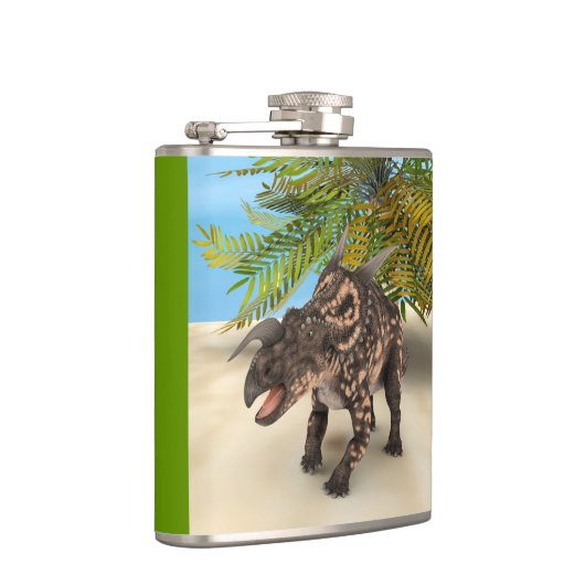 Dinosaur Einiosaurus Flachmann (Rechts)