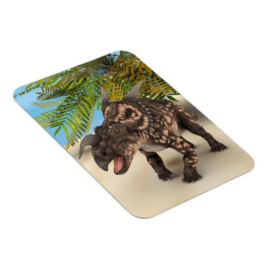 Dinosaur Einiosaurus Magnet (Rechte Seite)